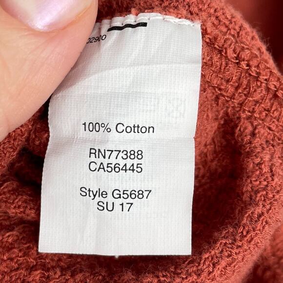 Madewell Everly Twist Back Jacquard Tank Sz XXS - Picture 3 of 7